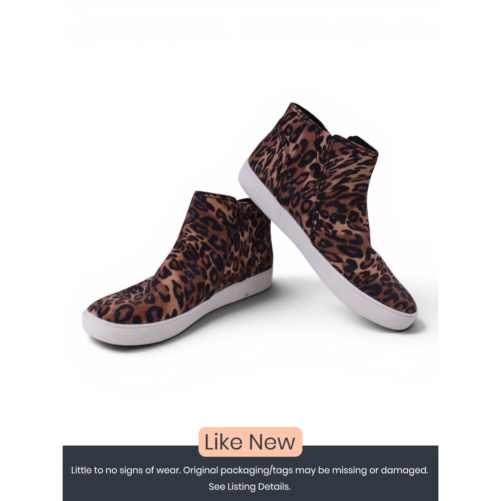 Naturalizer Leopard Print High Top Sneakers Women's Size 7M
